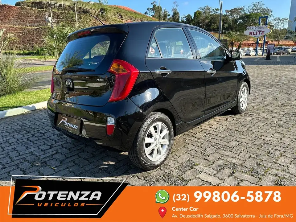 Kia Motors Picanto EX 1.1/1.0/ 1.0 Flex Aut. 2013 — foto 7